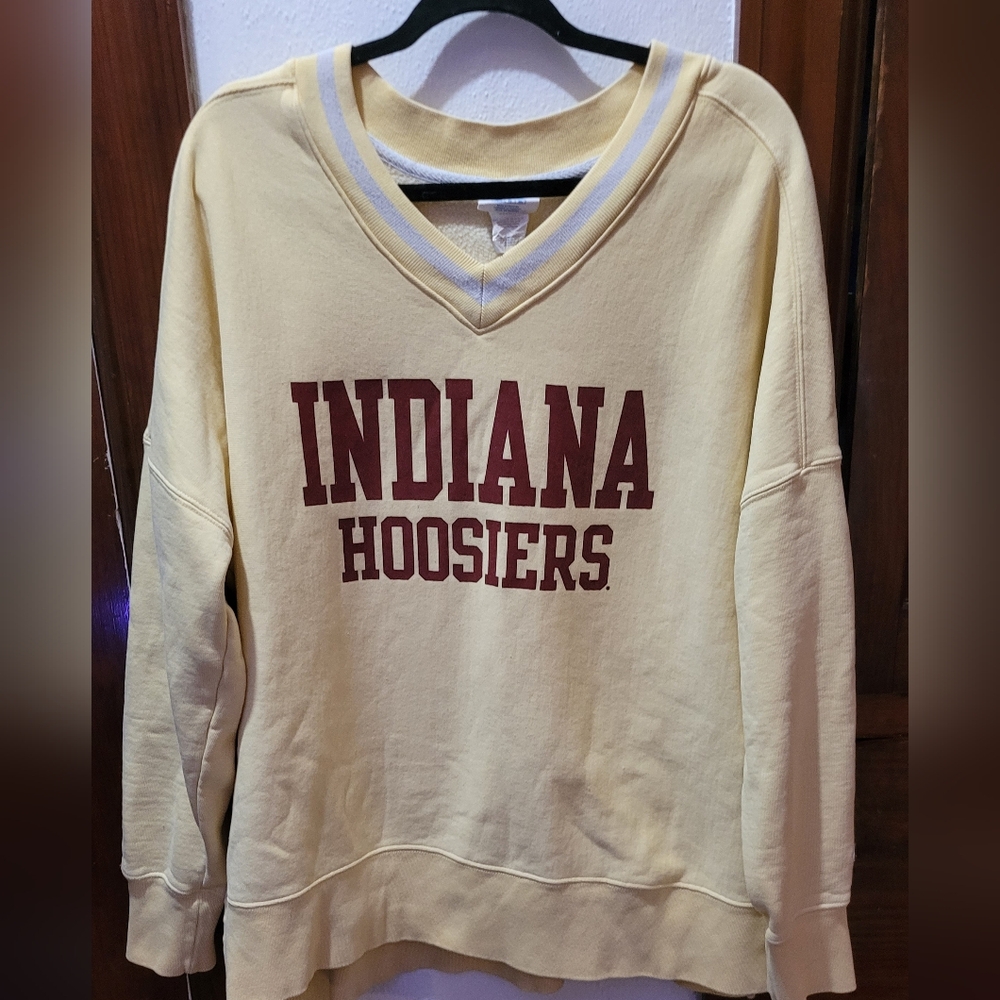 Champion Yellow Indiana Hoosiers Sweatshirt